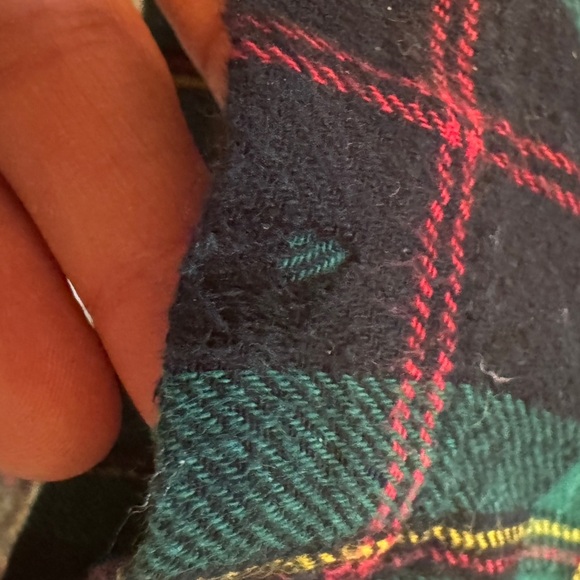 LAUREN | Ralph Lauren Green Black Red flannel Pajamas Set | Medium - Picture 10 of 10